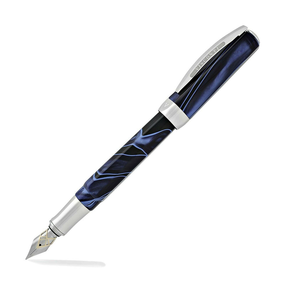 Thumbnail: Visconti Vertigo Blue Swirl Fountain