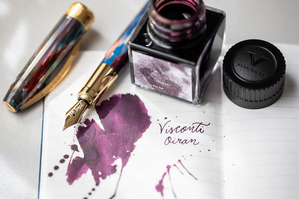 Thumbnail: Visconti Van Gogh Japonaiserie Oiran Fountain, Rollerball or Ballpoint