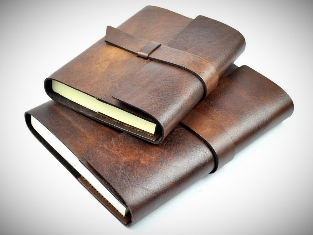 Italian Leather Refillable Journals