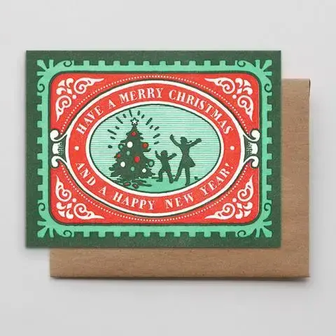 Thumbnail: Letterpress Holiday Cards - Boxed Set