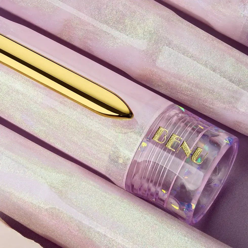 Thumbnail: Benu Talisman Pink Opal Fountain Pen