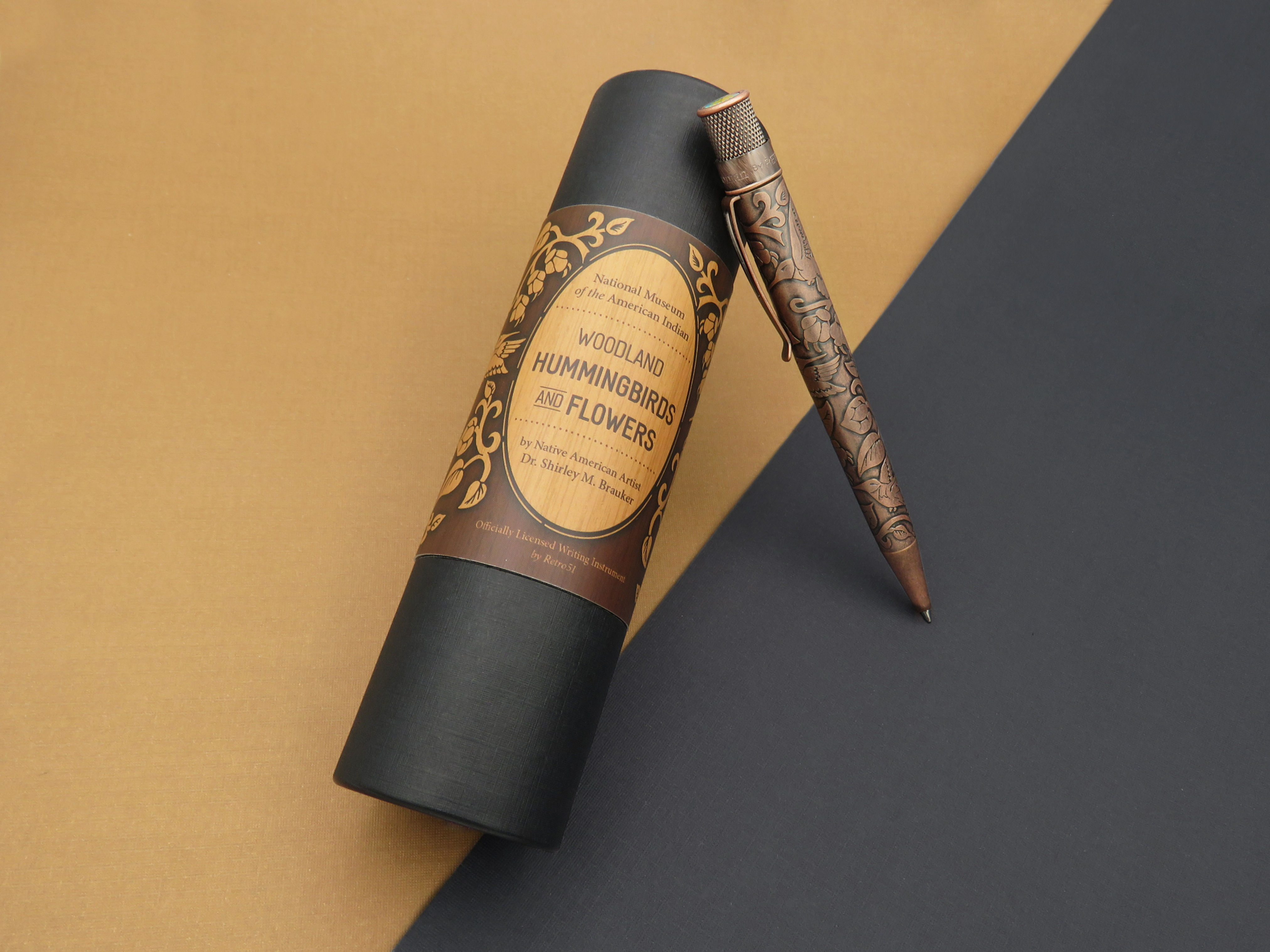 Retro 51 Woodland Hummingbird & Flowers