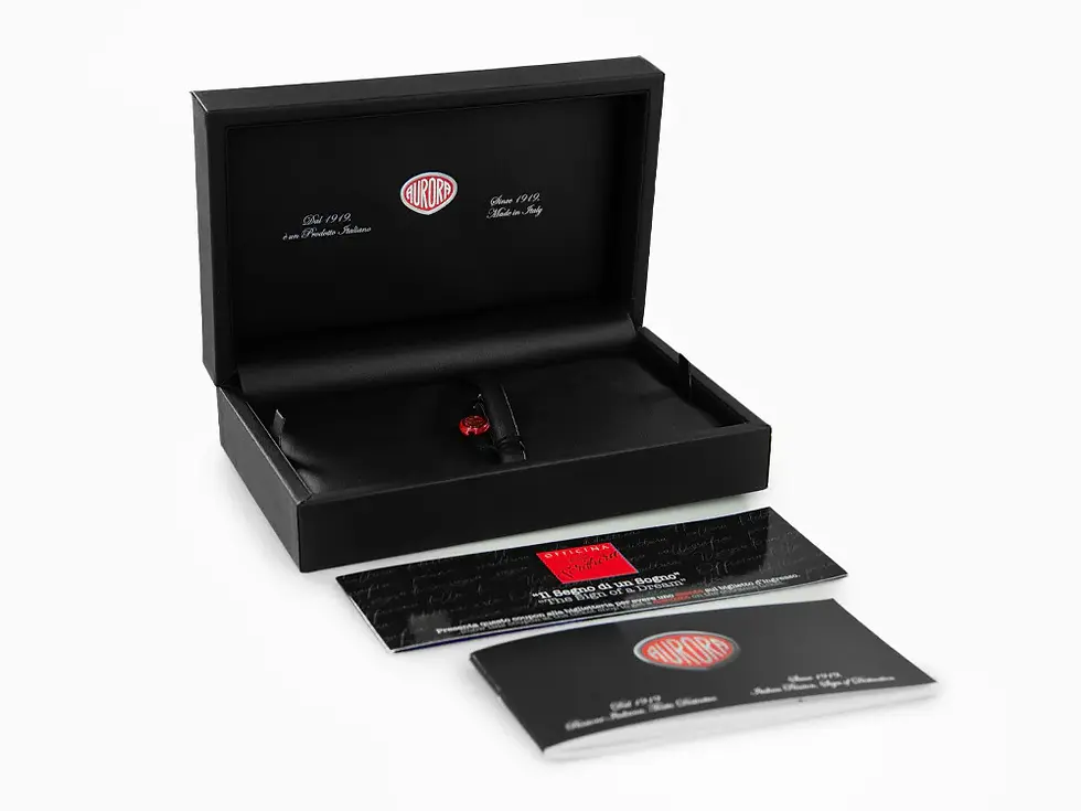 Thumbnail: Aurora Red Ipsilon Sterling Silver Ballpoint