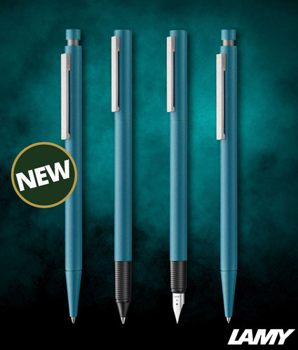 Lamy CP1 Aquamarine Fountain, Rollerball, Ballpoint & Mechanical