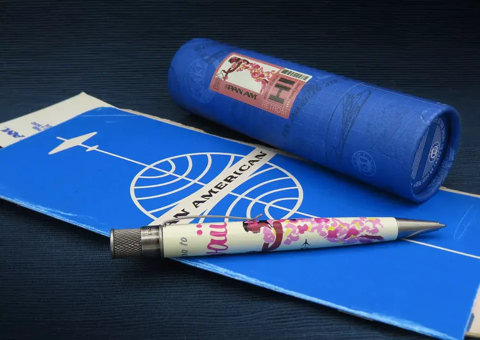 Thumbnail: Retro 51 PanAm Hawaii Poster Rollerball Pen