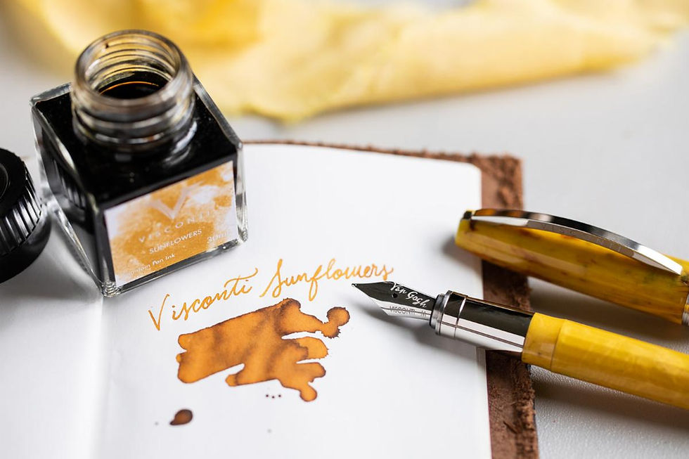 Thumbnail: Visconti Van Gogh Sunflowers Ballpoint, Rollerball & Ballpoint