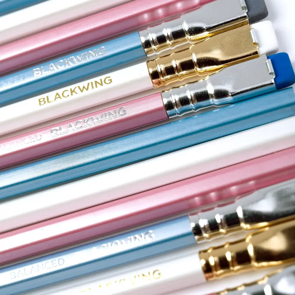 Blackwing Pearl Pencils (Balanced) Set Of 12 In 3 Color Options