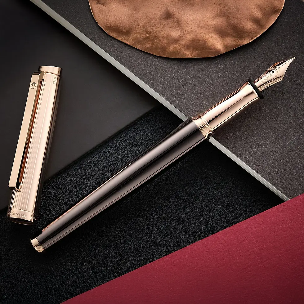 Waldmann Tuscany Chocolate w/Rose Gold Fountain