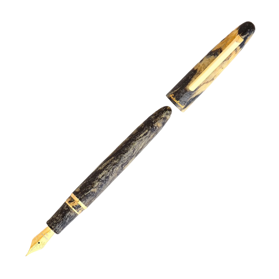 Thumbnail: Esterbrook Estie Gold Rush Prospector Black Fountain