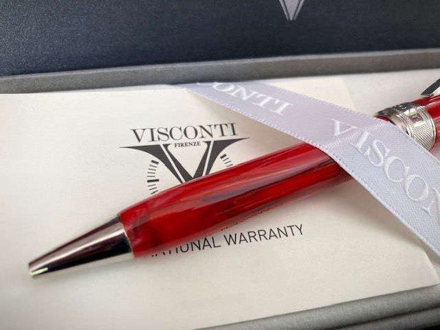 Thumbnail: Visconti Rembrandt Ballpoint Red