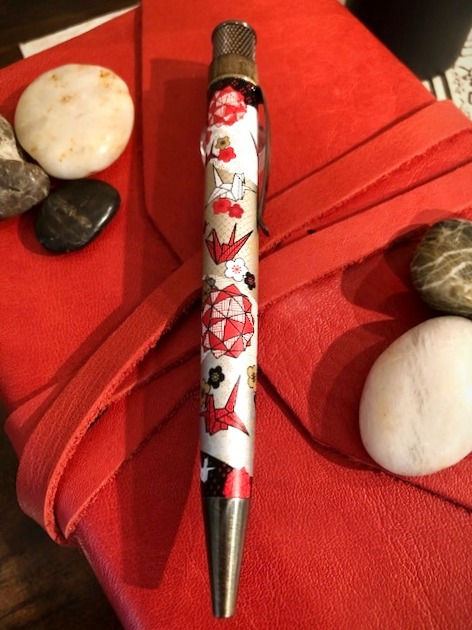Thumbnail: Origami Ink's 20th Anniversary Limited Edition Retro51 Tornado Pen "ORIGAMI"