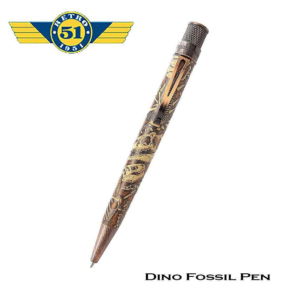 Thumbnail: Retro 1951 Dino Fossil Rollerball