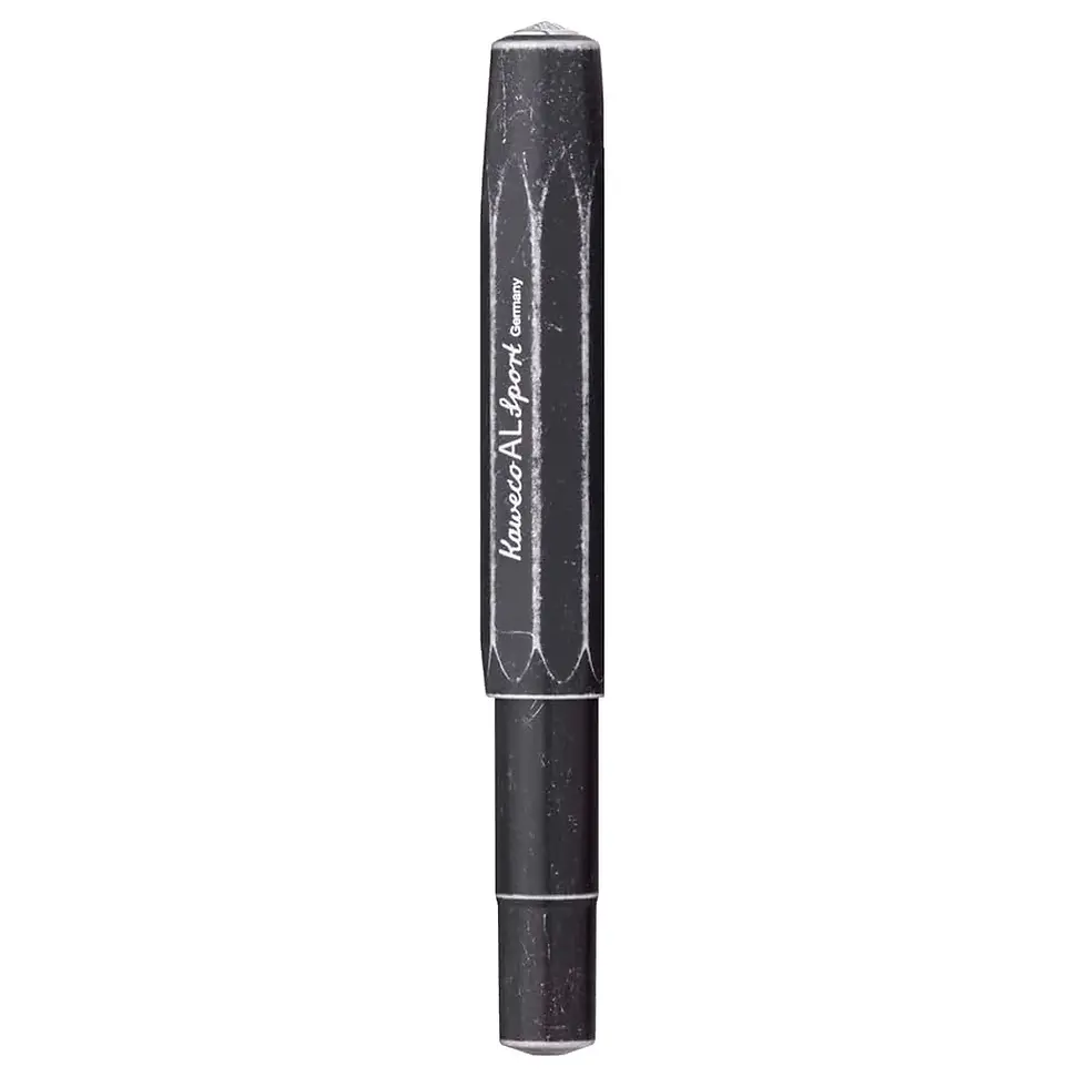 Thumbnail: Kaweco AL Sport Stonewashed Black Fountain Pen