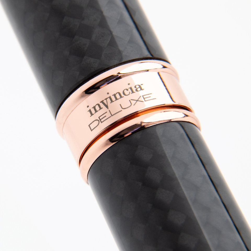 Thumbnail: Monteverde USA® Invincia™ Deluxe Rose Gold Fountain, Rollerball Or Ballpoint