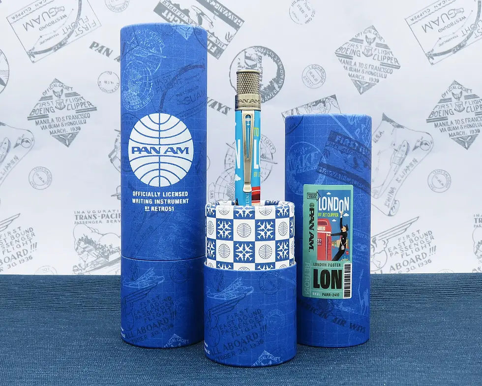 Thumbnail: Retro 51 Pan Am London Poster Rollerball Pen