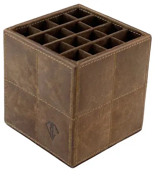 Thumbnail: 4 x 4 Pen Leather Cube/Cup
