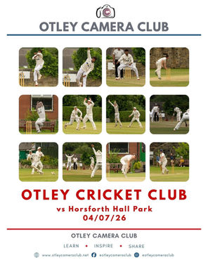 Otley Camera Club and Otley Cricket Club – A New Partnership Begins