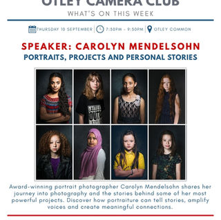 What’s On This Week – Carolyn Mendelsohn