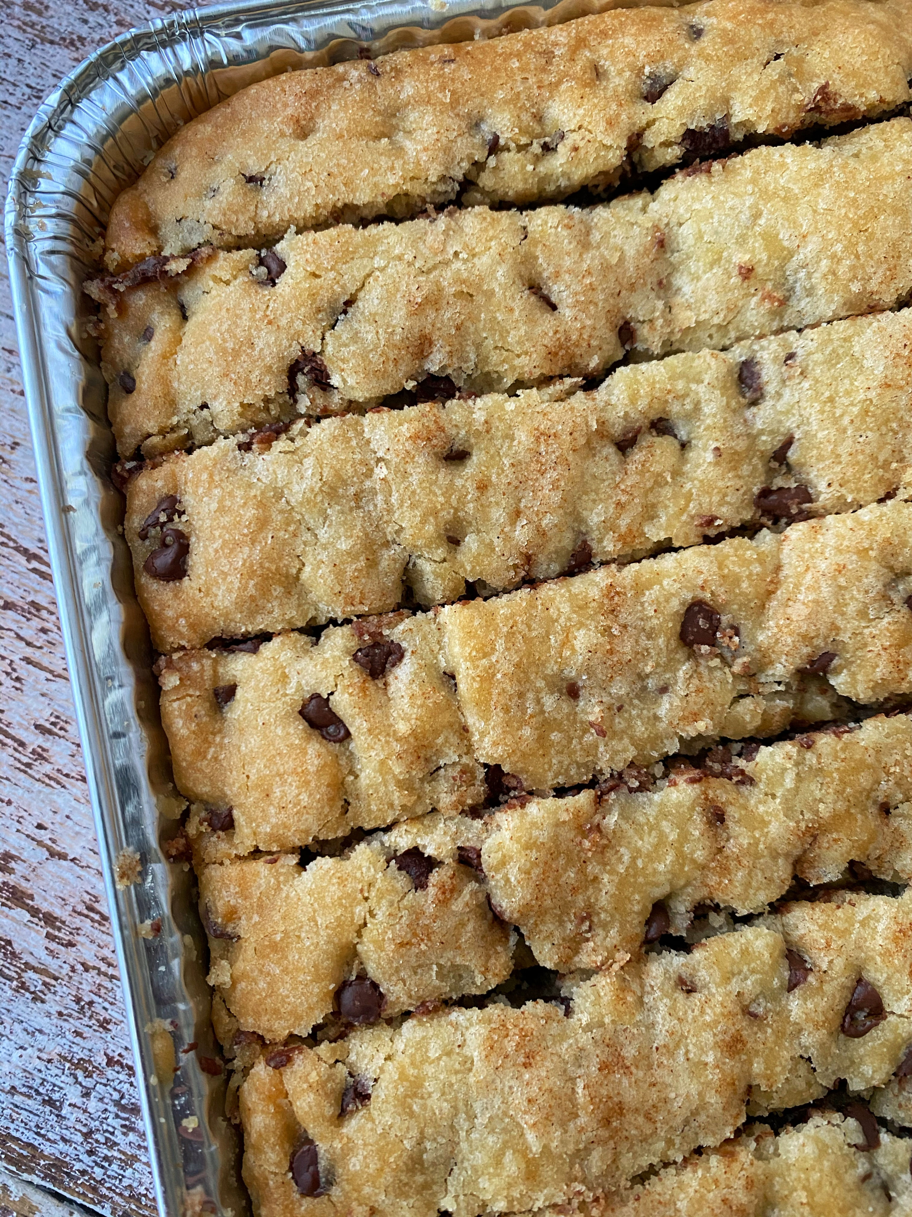Chocolate Chip Mandel Bread
