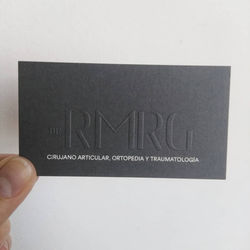 Tarjeta de presentación traumatólogo