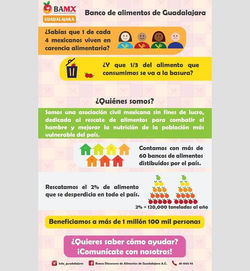 Infografía para Banco Diocesano de México