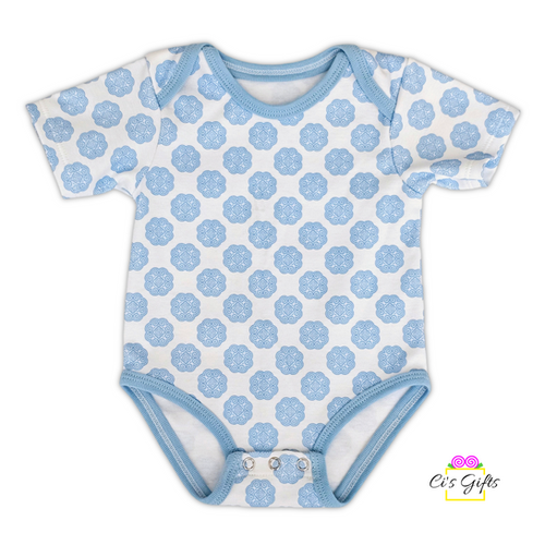Light Blue Full EF Baby Onesie Ci's Gifts