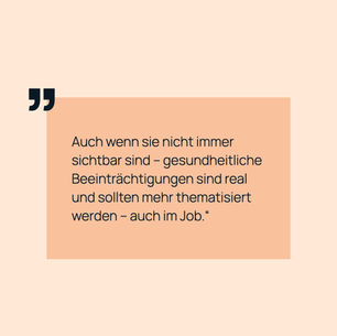 Gesundheit im Job geht uns alles etwas an