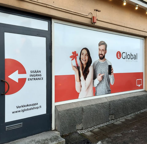 Window graphics and advertising graphics