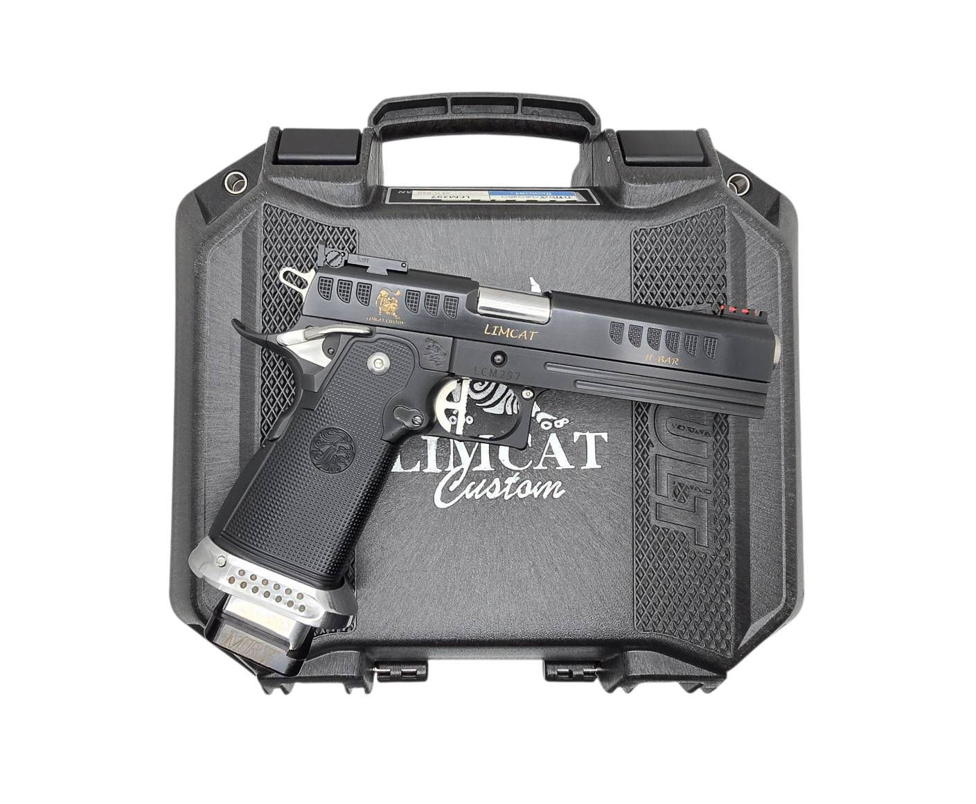 LIMCAT CUSTOM GOLDENCAT .45 H-BAR Silver