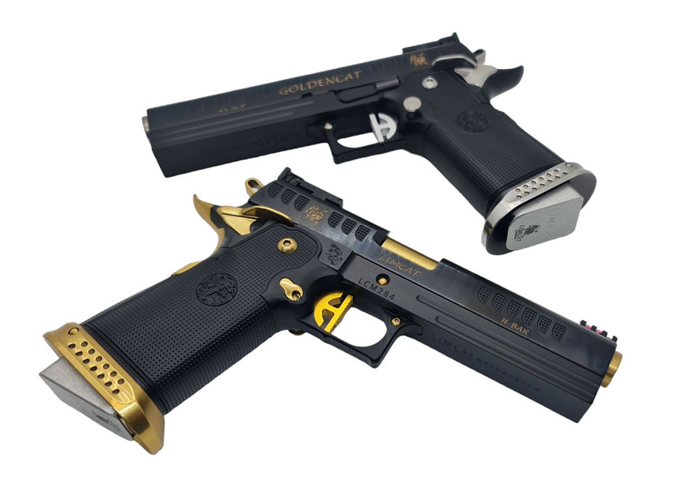 Thumbnail: LIMCAT CUSTOM GOLDENCAT .45 H-BAR Silver