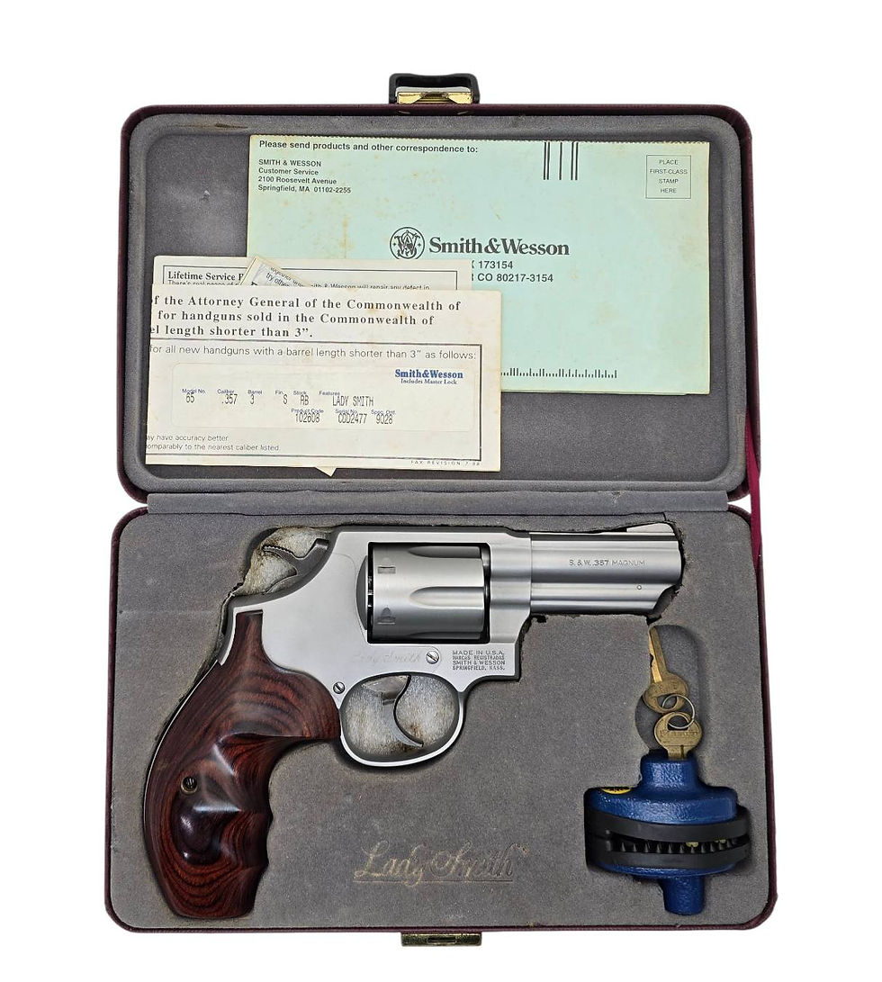 Thumbnail: S&W M65 Lady Smith .357 3" 5 นัด