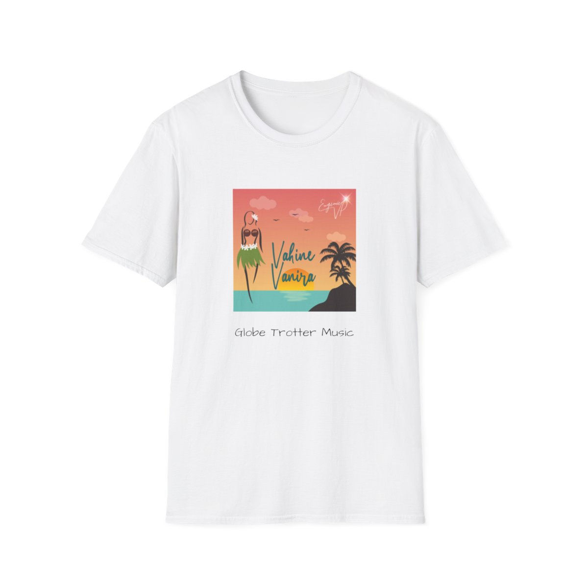 Globe Trotter Music Unisex Softstyle T-Shirt