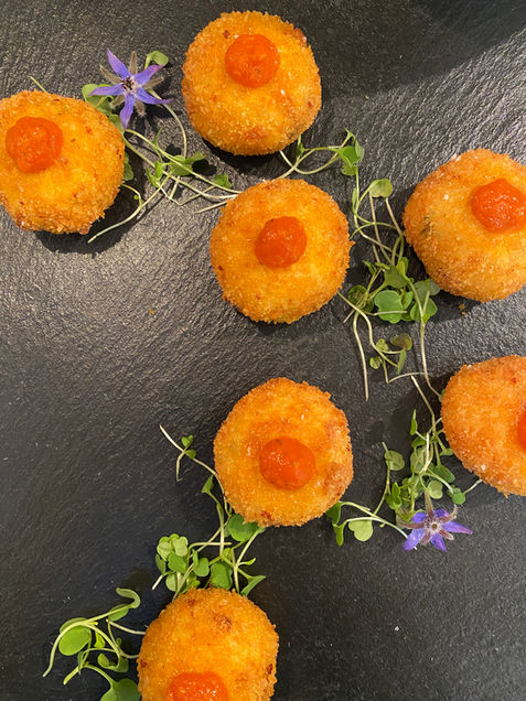 Crispy Arancini Balls