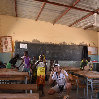 Salah dans une classe avant l'électrification