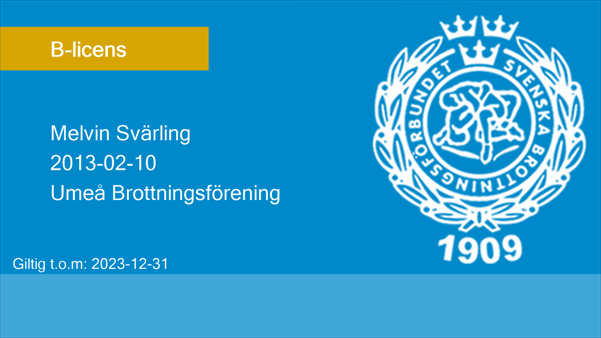 Melvin Svärling