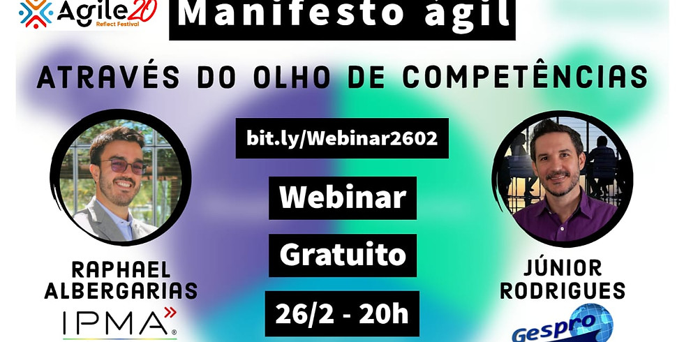 Webinar - Manifesto Ágil através do Olho de Competências