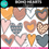 Thumbnail: BOHO HEARTS CLIPART