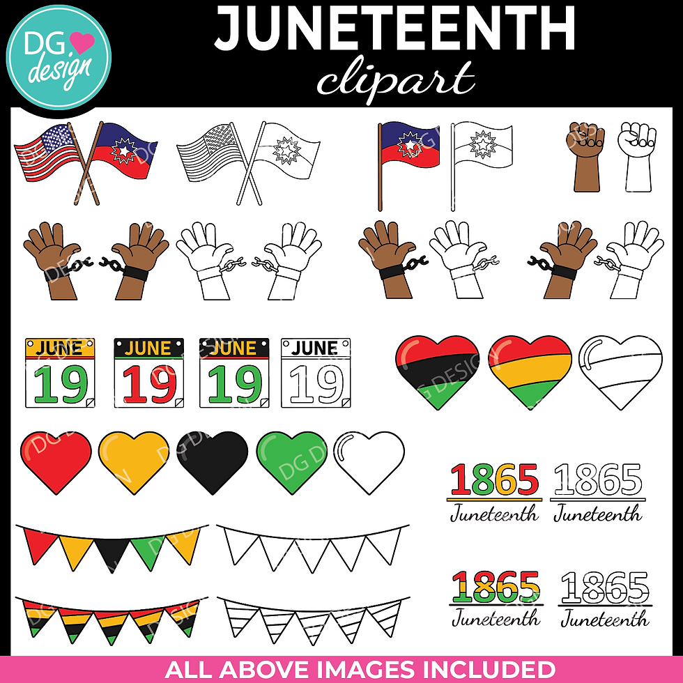 Thumbnail: JUNETEENTH CLIPART