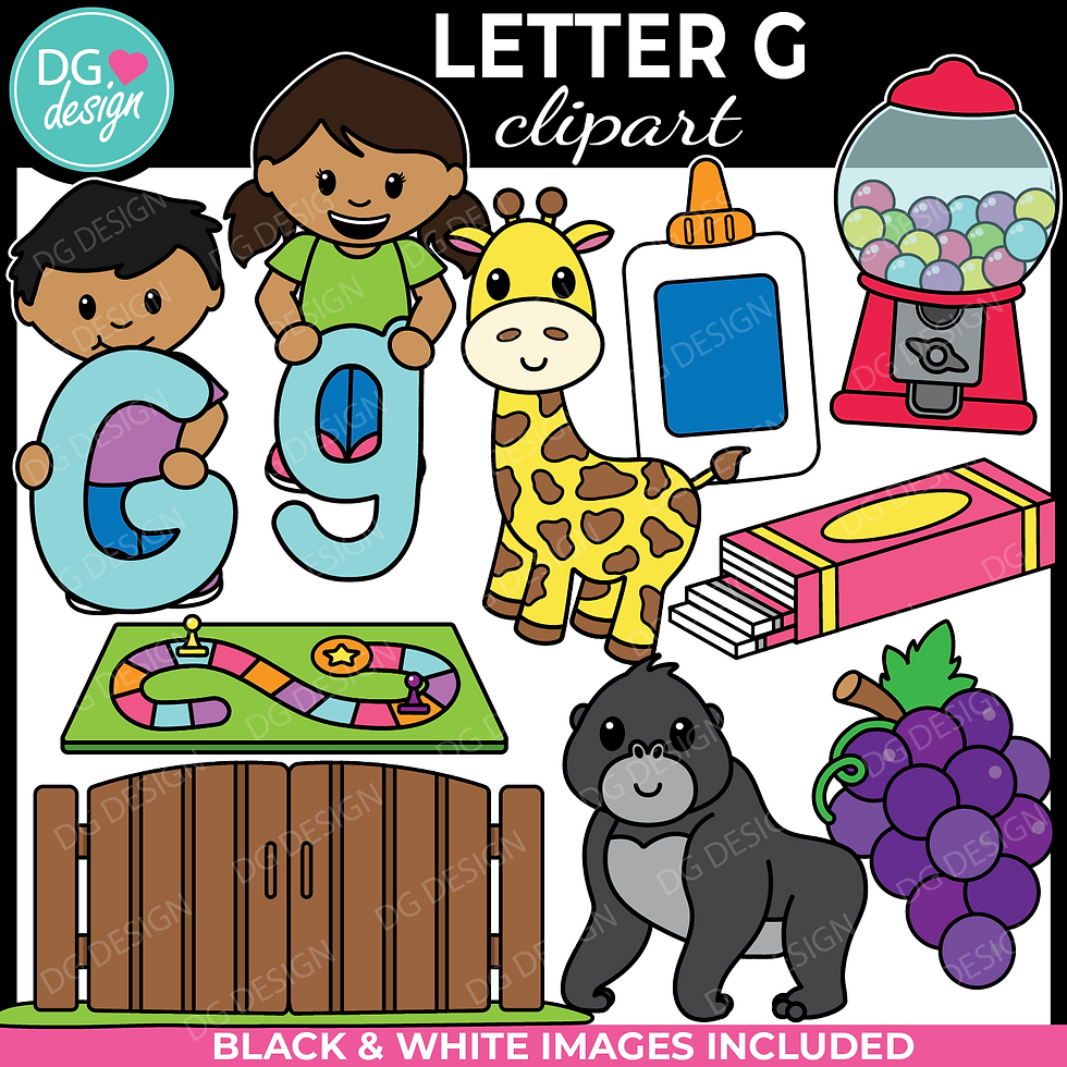 Thumbnail: LETTER G ALPHABET CLIPART