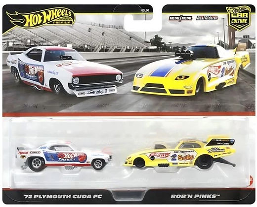 Snake Funny Car 2 Pack (2025) | Diecast Collectables