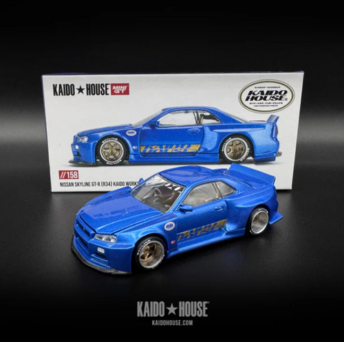 Kaido House #158 Nissan Skyline GT-R (R34) Kaido Works Shinjuku V2