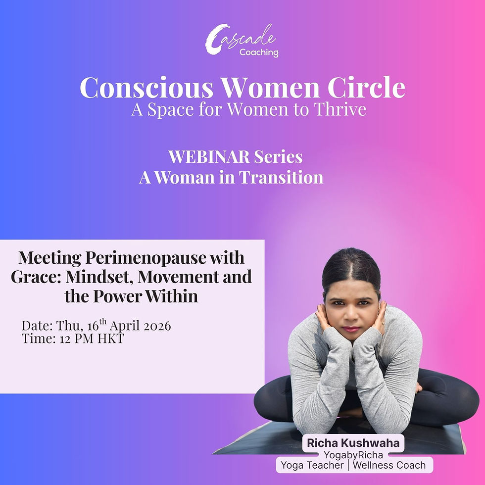 WEBINAR: Meeting Perimenopause with Grace: Mindset, Movement and the Power Within