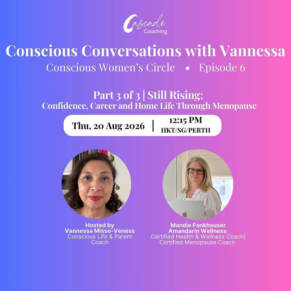 Conscious Conversations Series. Still Rising: Confidence, Career and Home Life Through Menopause