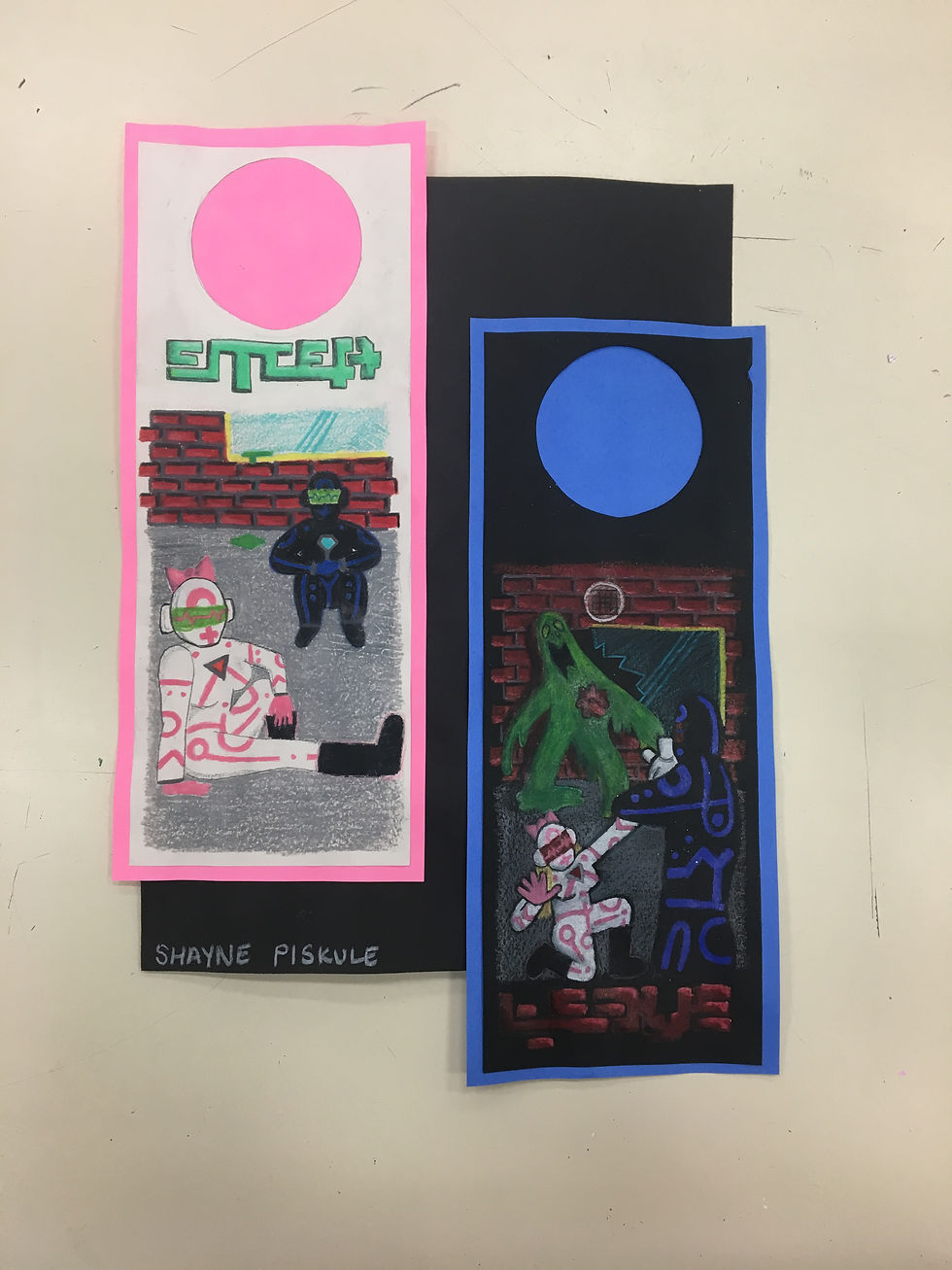 Comic Book Door Hanger