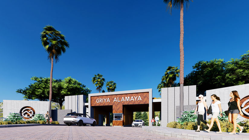 Main Gate Griya Alamaya Banjaran