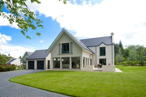 Contemporary Georgian townhouse in the countryside