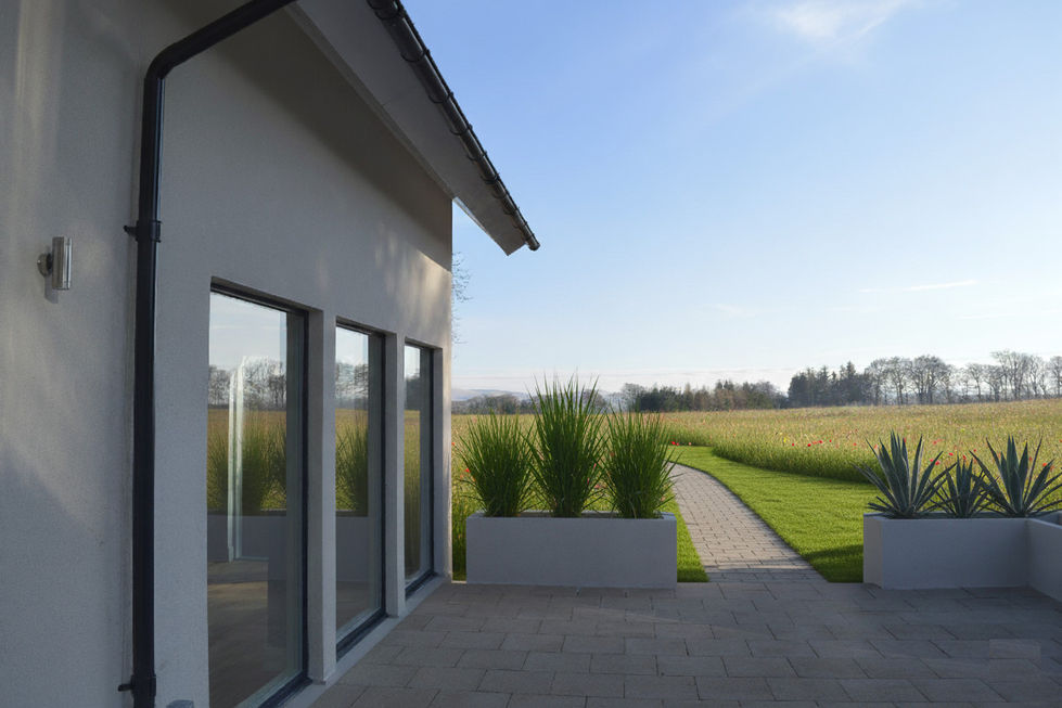 Contemporary Georgian townhouse with stunning country views