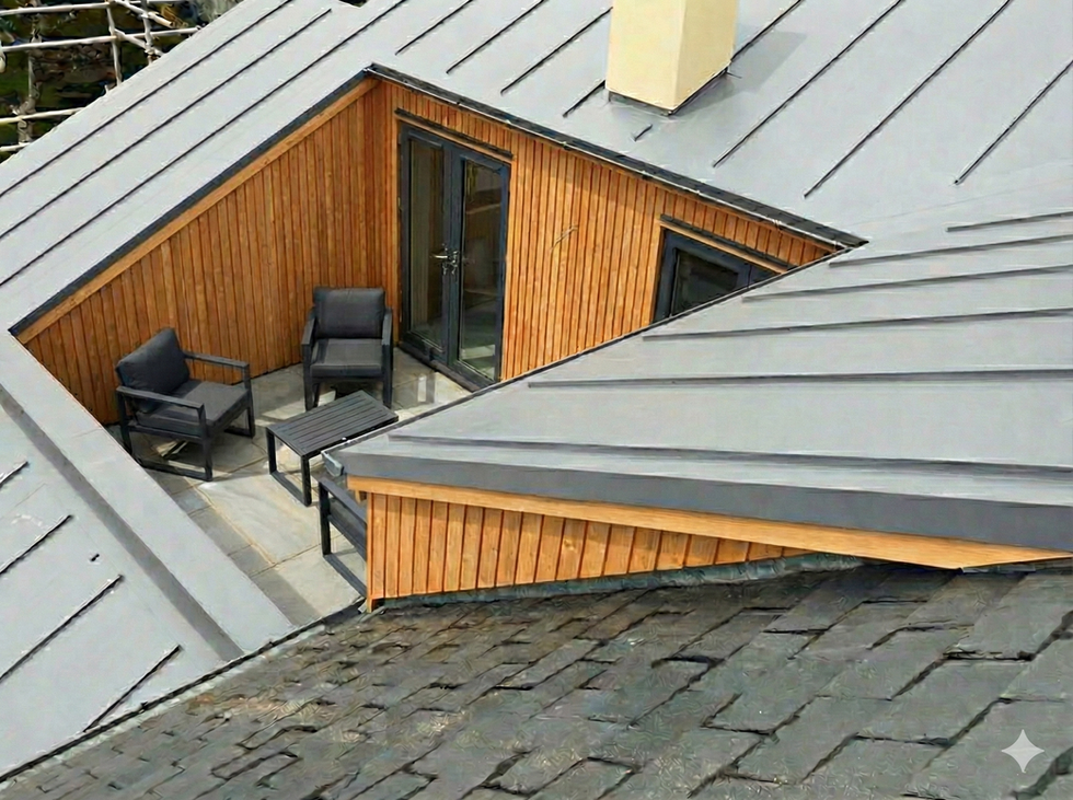 Private roof terrace