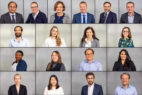 corporate portraits of management team and colleagues from Flexible Packaging Solutions.
