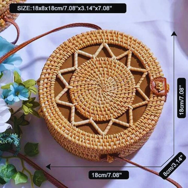 Thumbnail: Beach Bags - Woven Rattan Bags